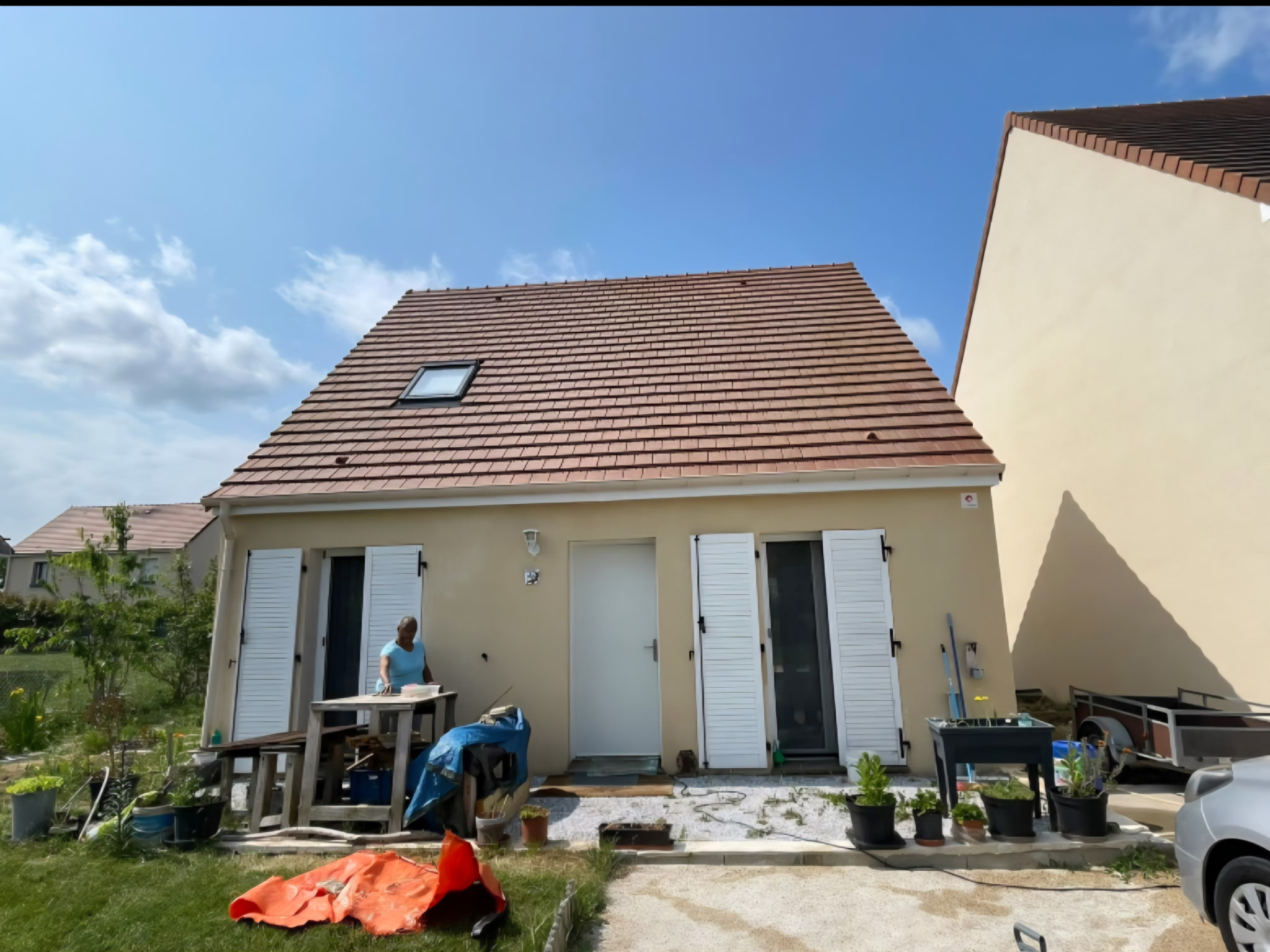 Après – Nettoyage toiture