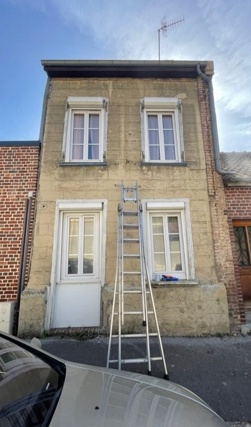 Avant – Nettoyage Facade